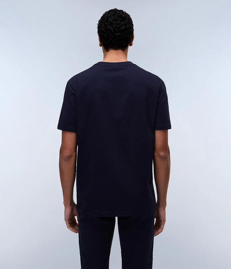 Napapijri Buti Herren-T-Shirt – Marineblau