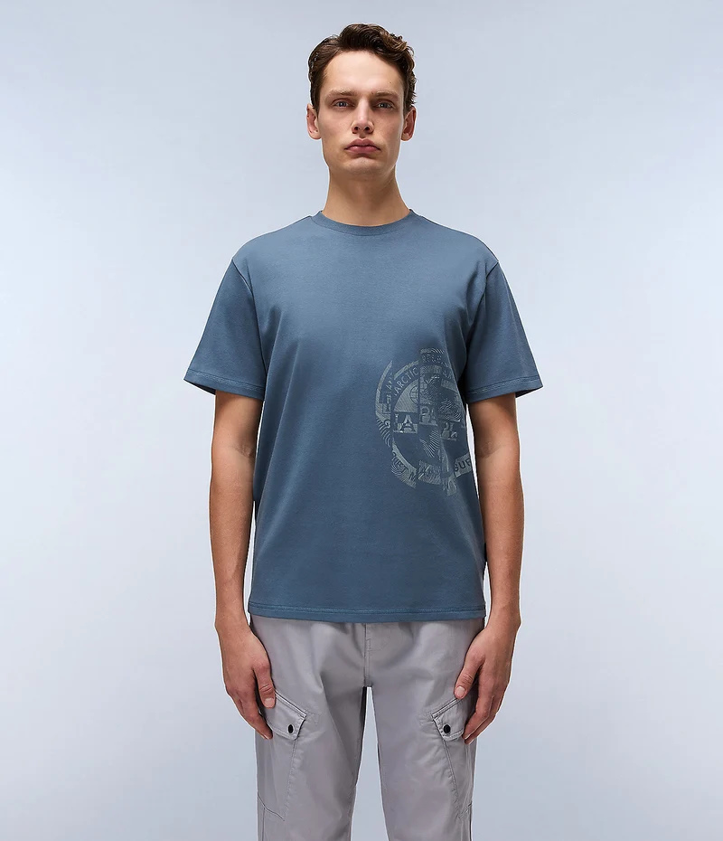 Napapijri Herren-T-Shirt von Vanni – Grau