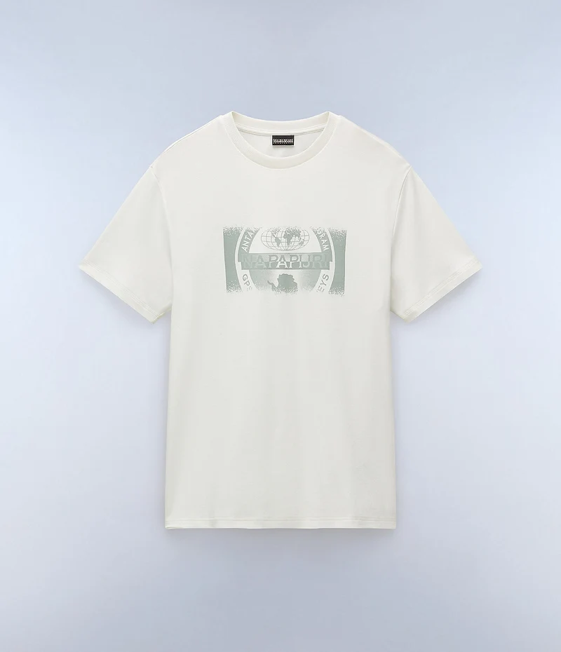 Napapijri Vanni Herren-T-Shirt – Weiß