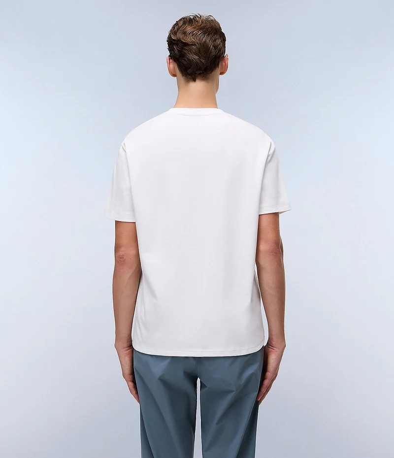 Napapijri Vanni Herren-T-Shirt – Weiß