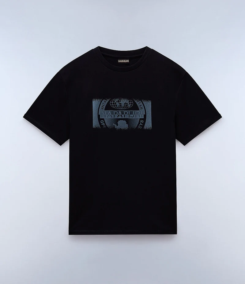 Napapijri Vanni Herren-T-Shirt – Schwarz