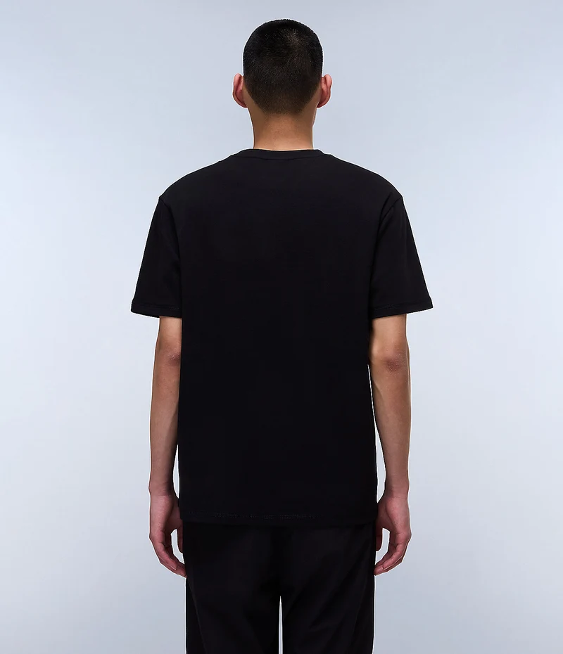 Napapijri Vanni Herren-T-Shirt – Schwarz