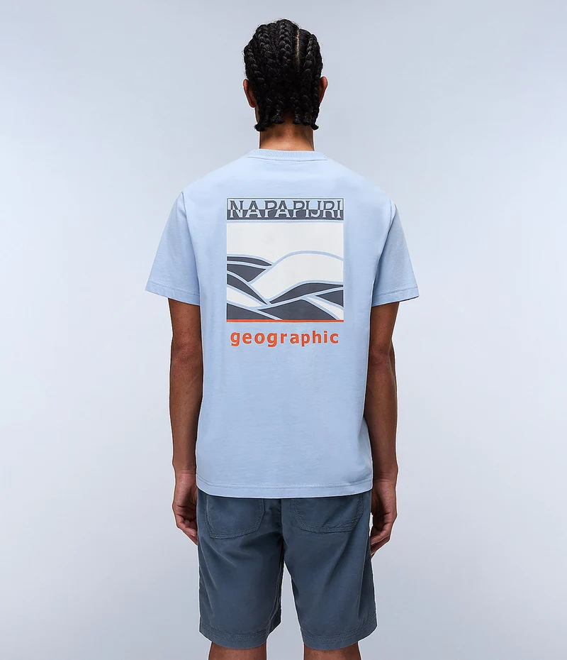 Napapijri Sovana Herren-T-Shirt – Blau