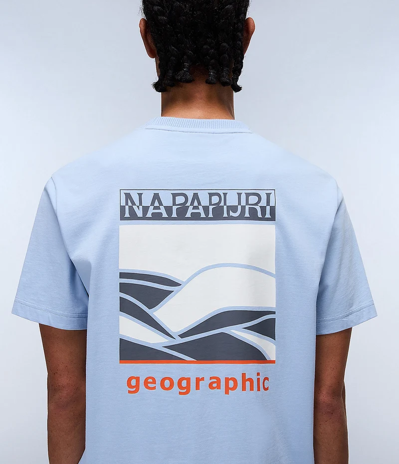 Napapijri Sovana Herren-T-Shirt – Blau