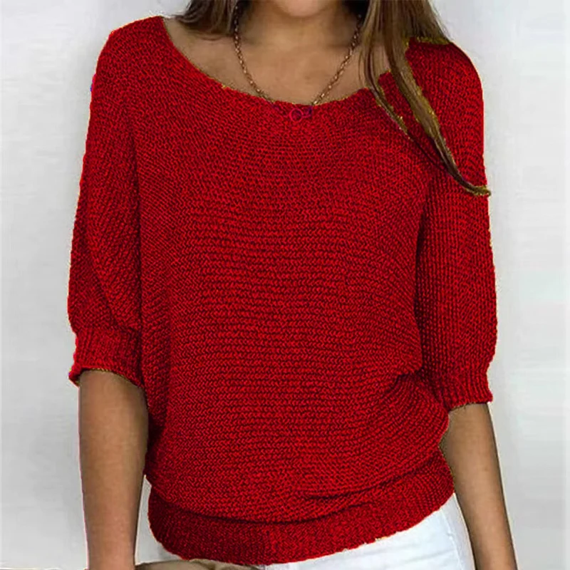 Elena | Lässiger Oversize-Strickpullover für Damen