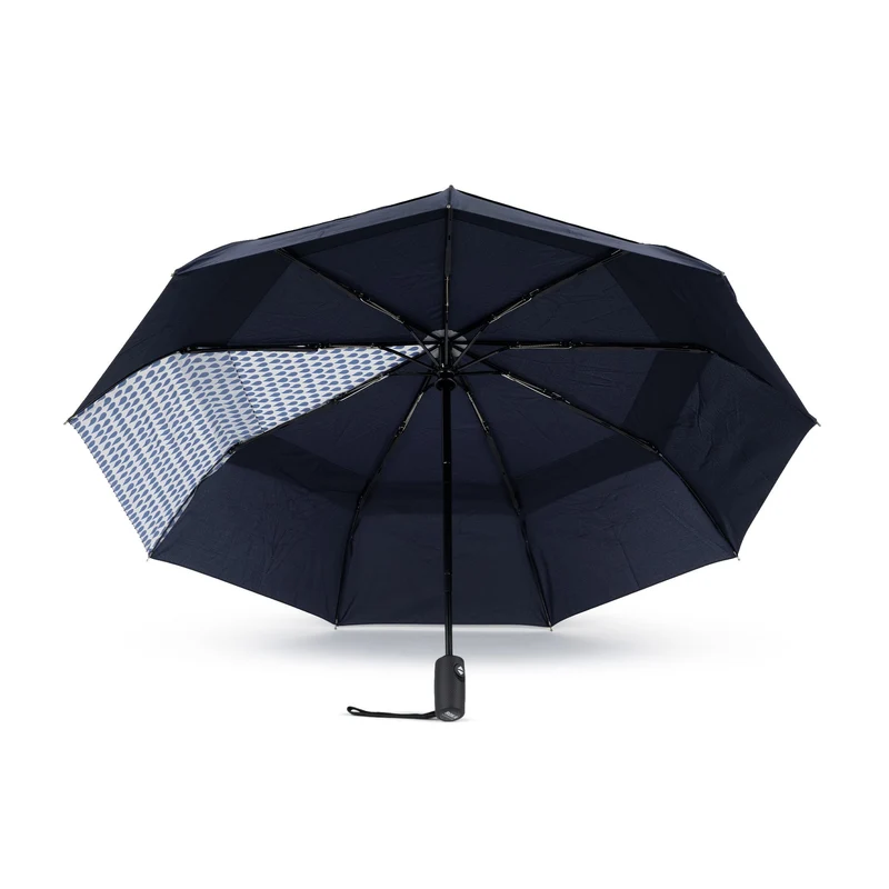 ROKA Waterloo Denim Rain / Midnight Regenschirm aus recyceltem Nylon