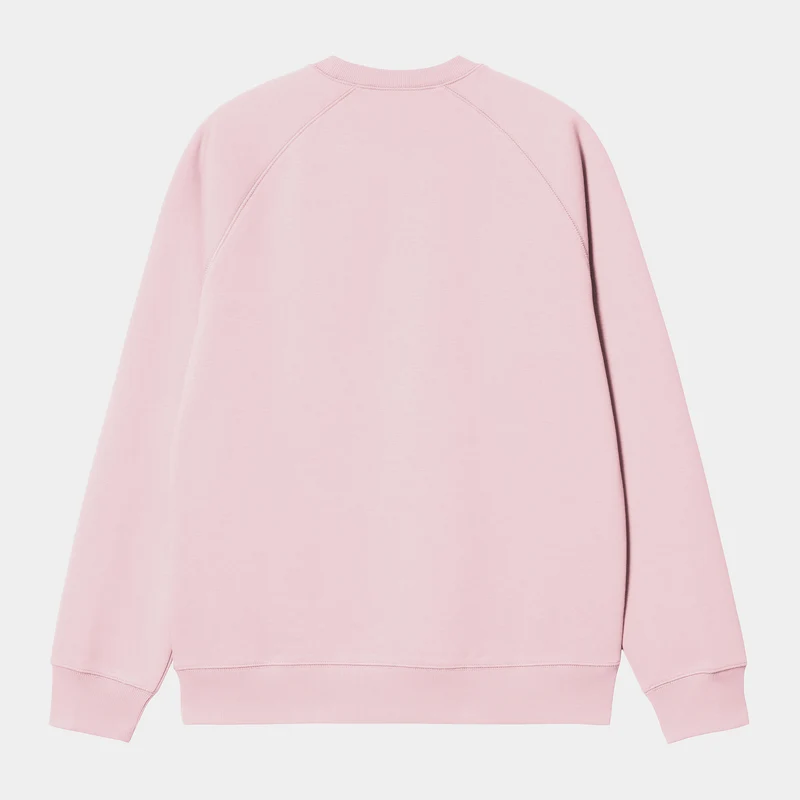 Carhartt WIP Herren Chase Sweat Top - Air Pink