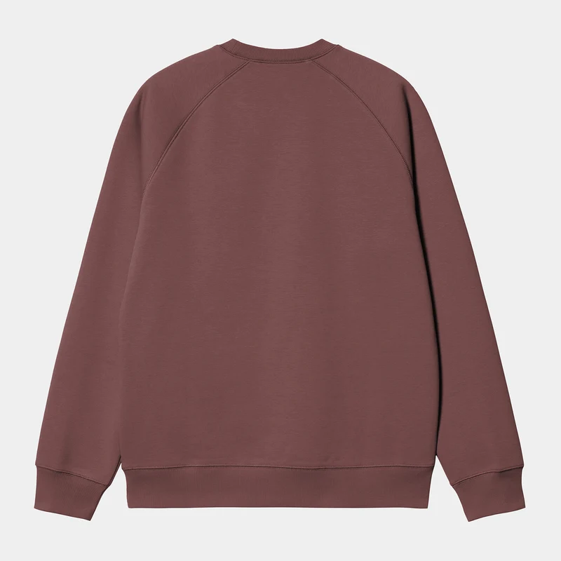 Carhartt WIP Herren Chase Sweat Top - Altrosa