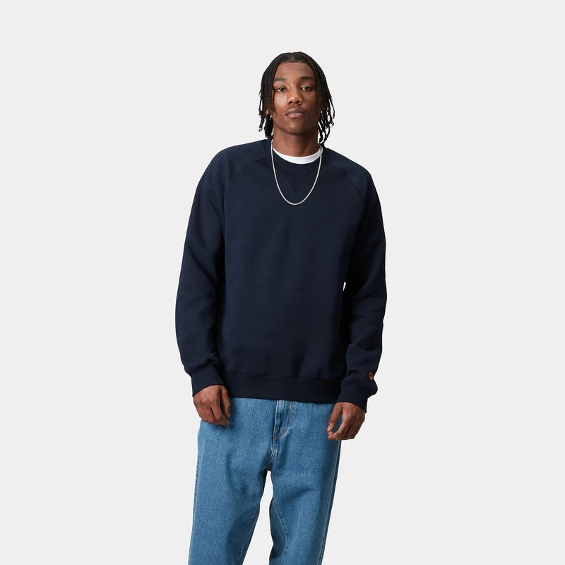 Carhartt WIP Herren Chase Sweat Top - Mizar