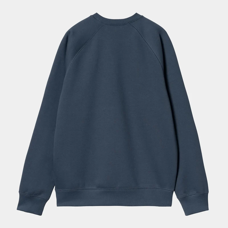 Carhartt WIP Herren Chase Sweat Top - Dunkelblau