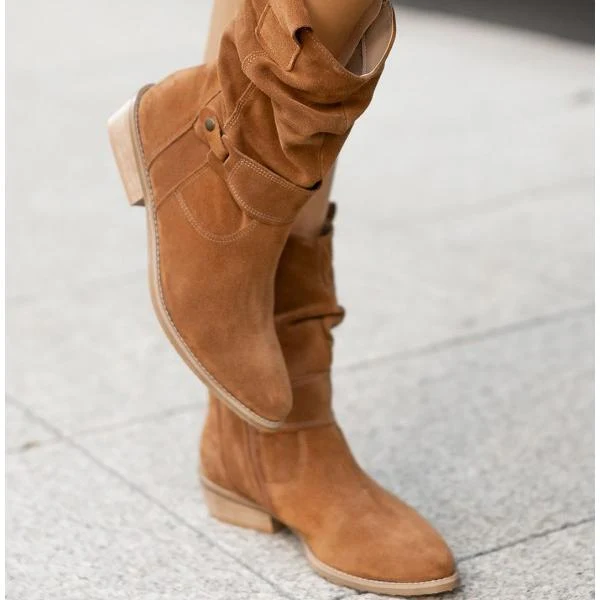 Camilla | Elegante Und Legere Slouch Stiefeletten