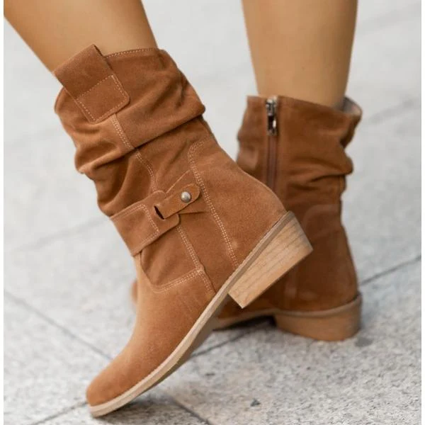 Camilla | Elegante Und Legere Slouch Stiefeletten