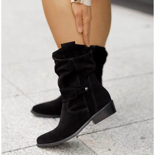 Camilla | Elegante Und Legere Slouch Stiefeletten