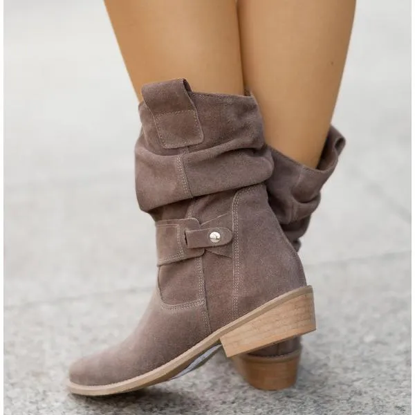 Camilla | Elegante Und Legere Slouch Stiefeletten