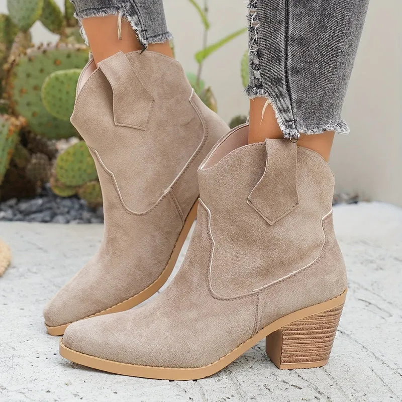 Isabella | Modische Und Elegante Western Stiefeletten