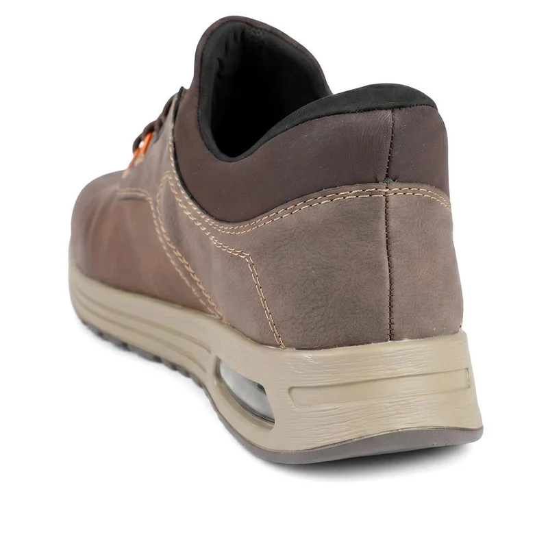 Rieker Slip On Bungee Lace Shoes - RKR43057 / 330 230 - Brown