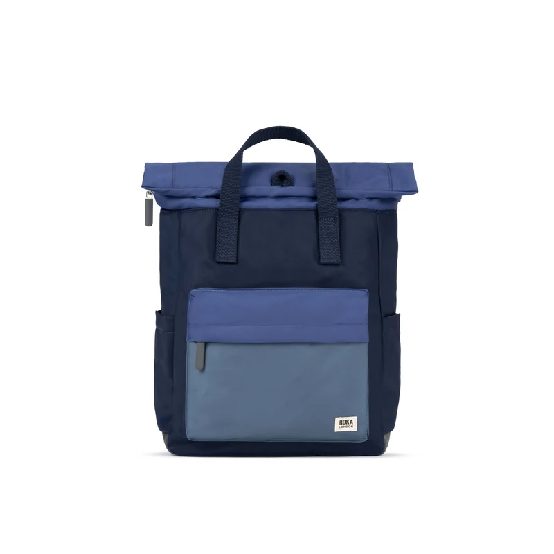 ROKA Canfield B Indigo Tonal Medium Recycled Nylon Bag