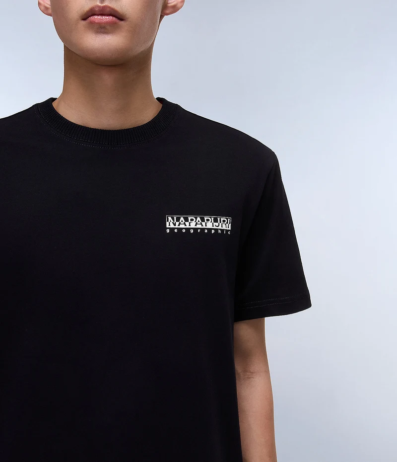 Napapijri Sovana Herren-T-Shirt – Schwarz