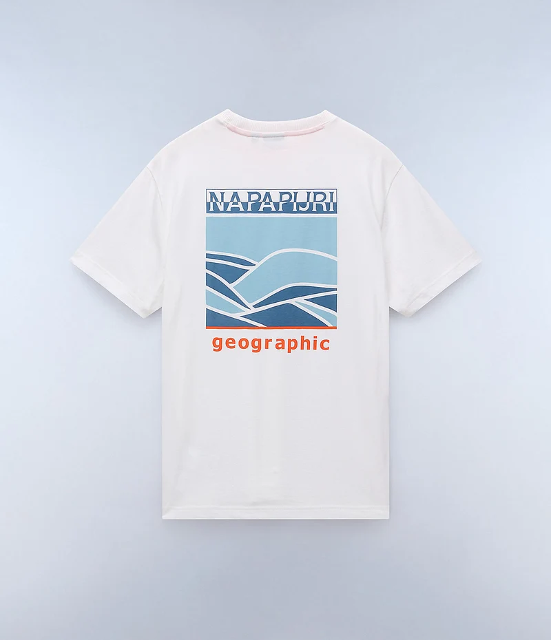 Napapijri Sovana Herren-T-Shirt – Weiß