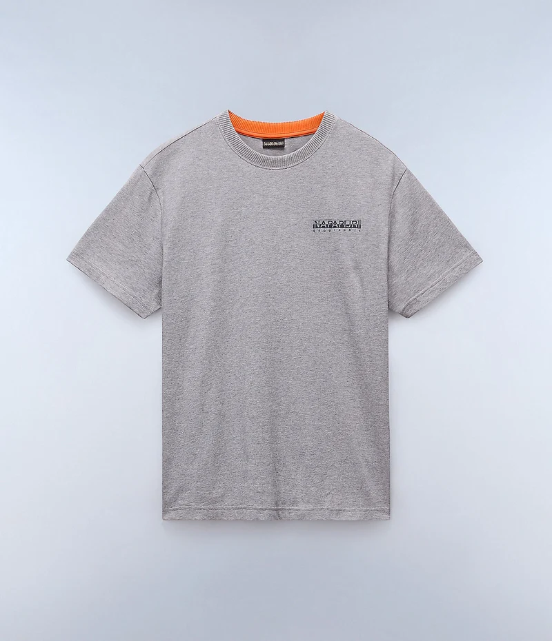 Napapijri Sovana Herren-T-Shirt – Grau meliert