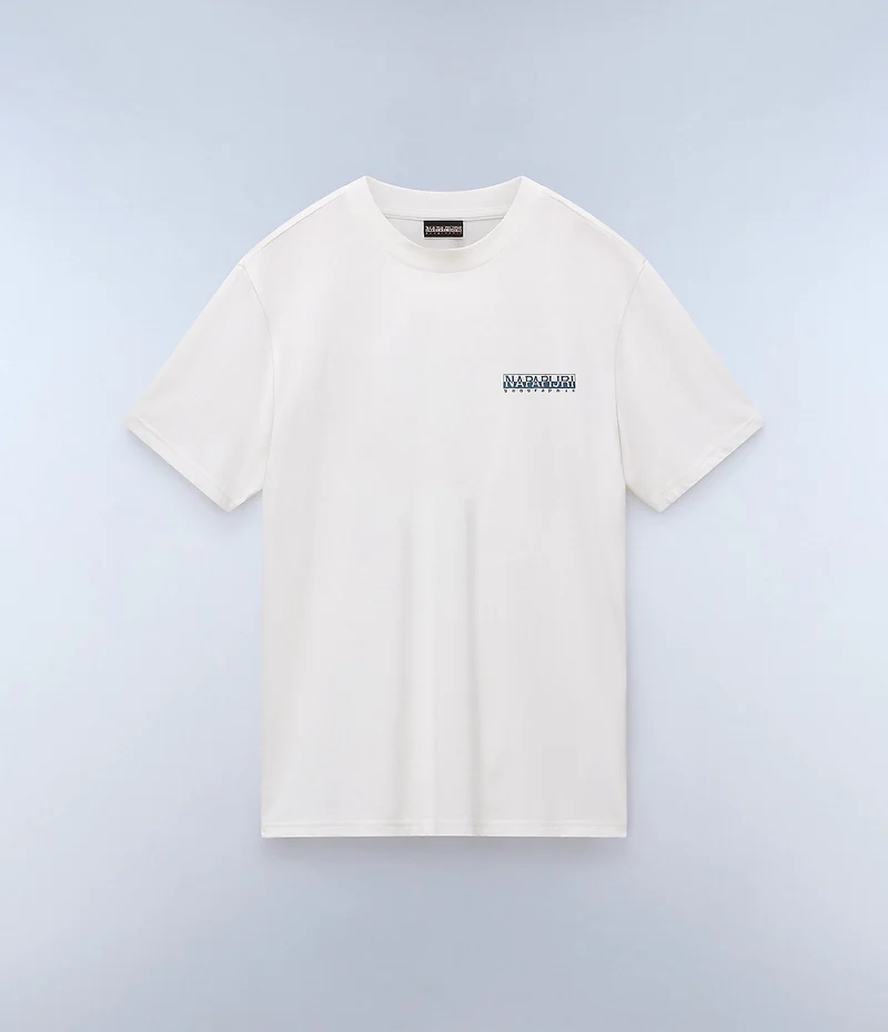 Napapijri Dati Herren-T-Shirt – Weiß