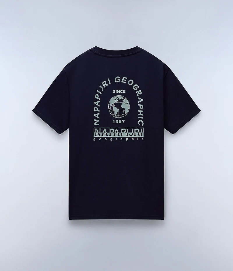 Napapijri Dati Herren-T-Shirt – Marineblau