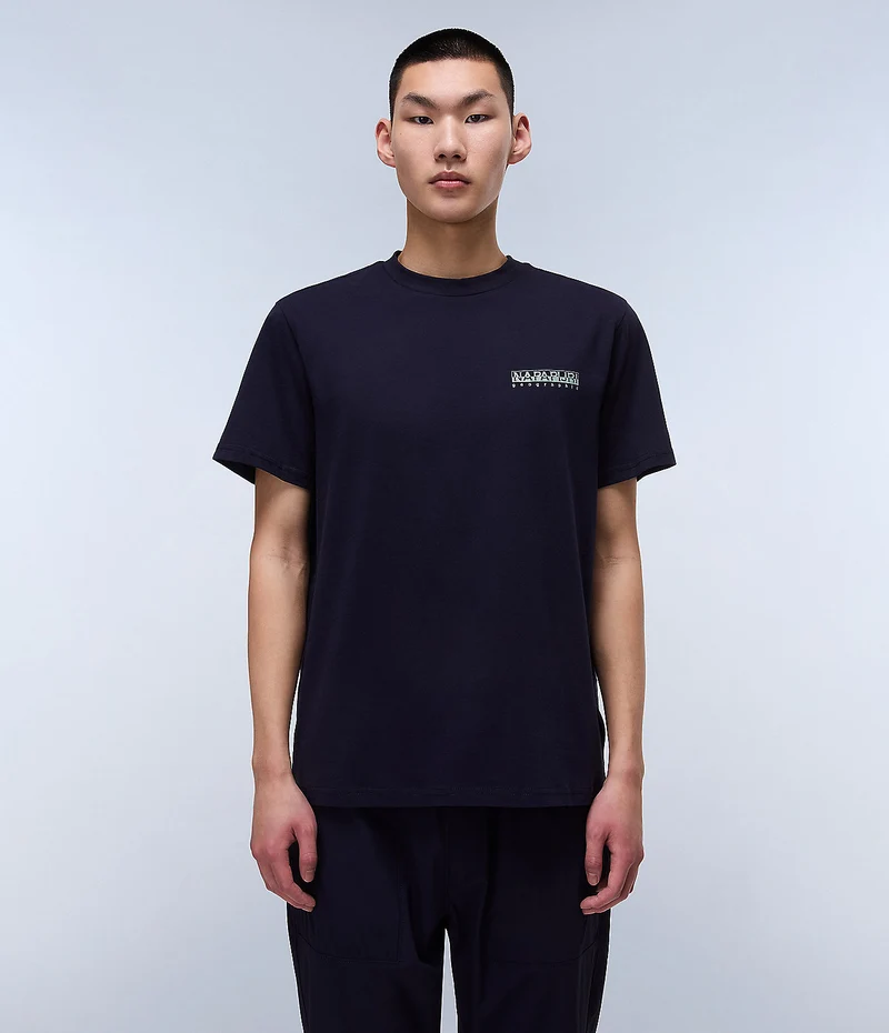 Napapijri Dati Herren-T-Shirt – Marineblau