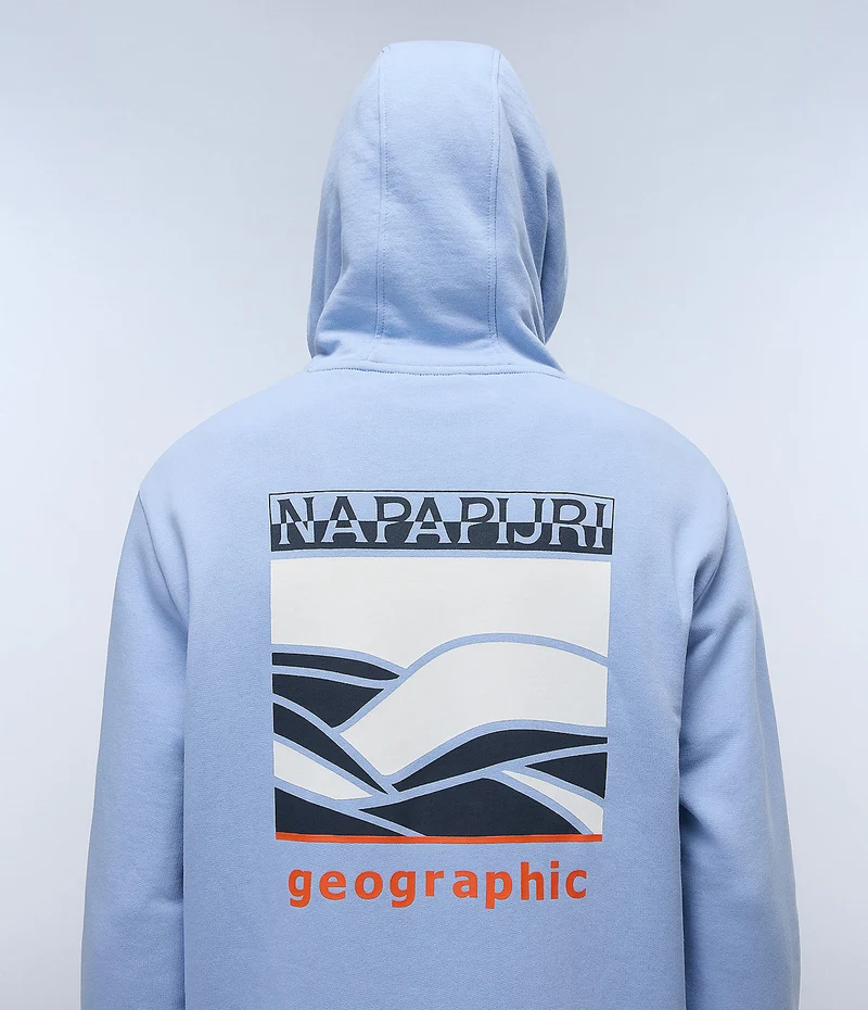 Napapijri Sovana Herren-Hoodie – Weiches Chambray