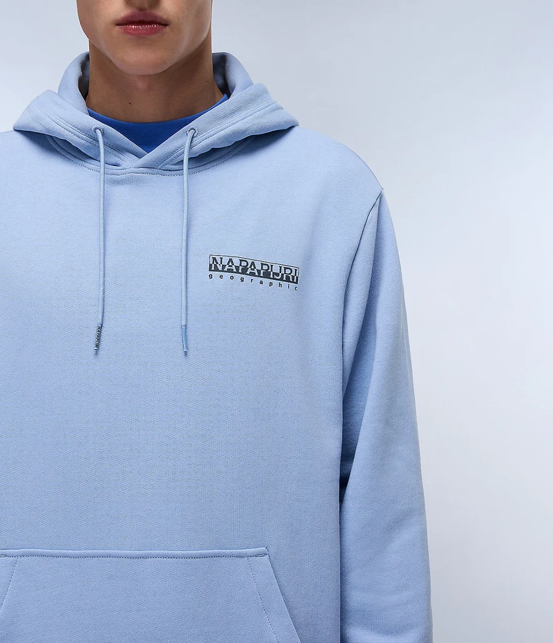 Napapijri Sovana Herren-Hoodie – Weiches Chambray