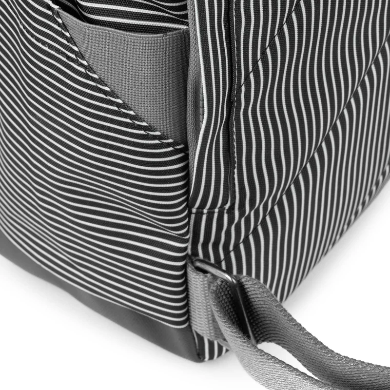 ROKA Canfield B Gemischte Hickory-Streifen Mittlere Tasche aus recyceltem Canvas