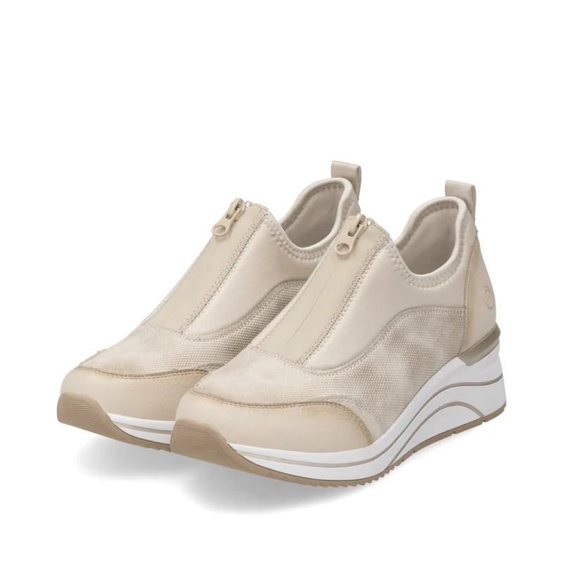 Remonte Modische Damen-Sneaker – Beige