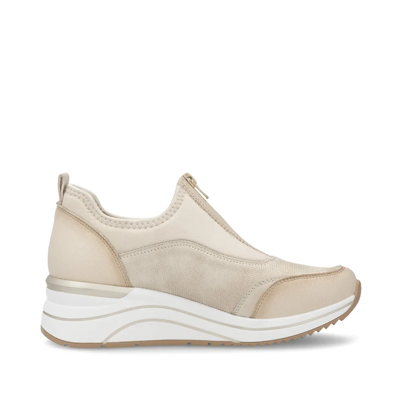 Remonte Modische Damen-Sneaker – Beige