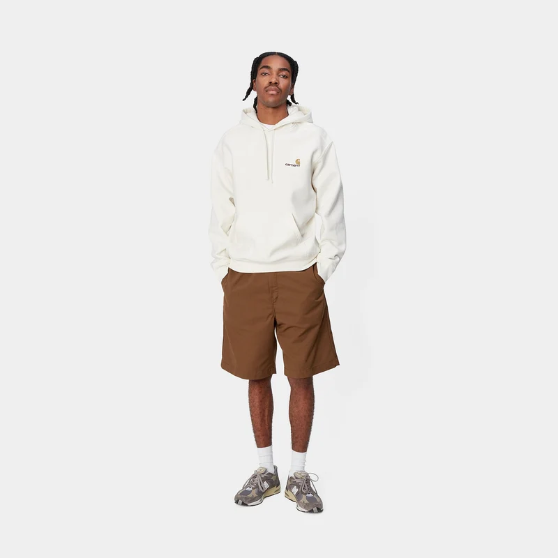 Carhartt WIP Herren American Script Hoodie - Wachs
