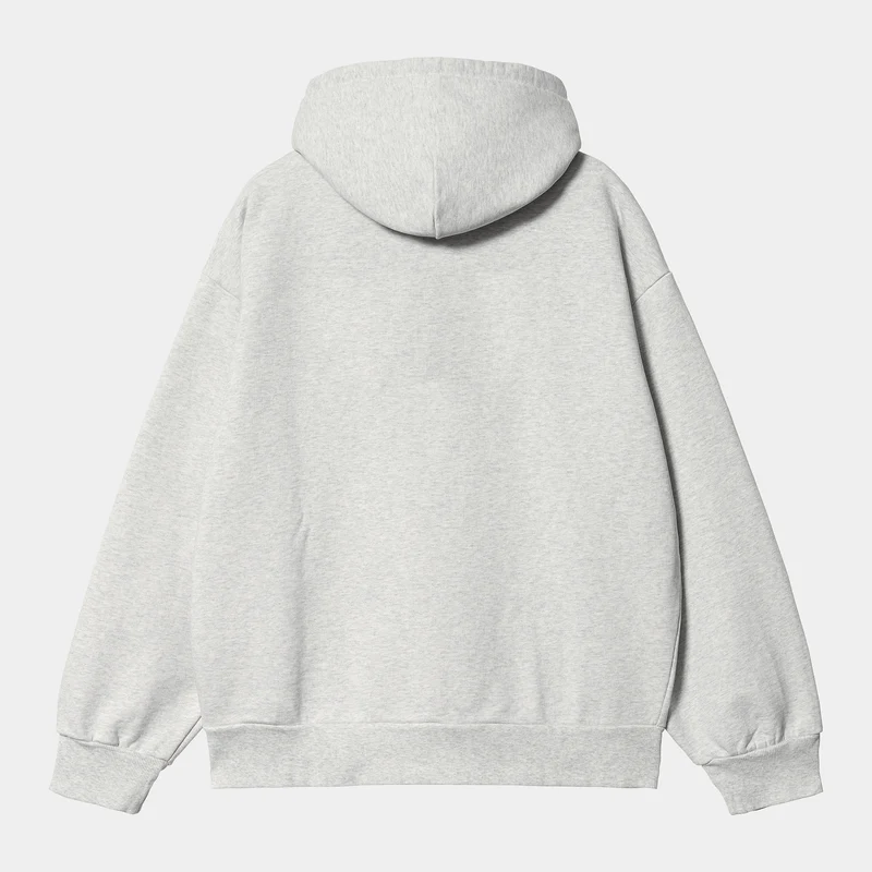 Carhartt WIP Herren Carhartt Hoodie - Aschgrau / Luftgrün