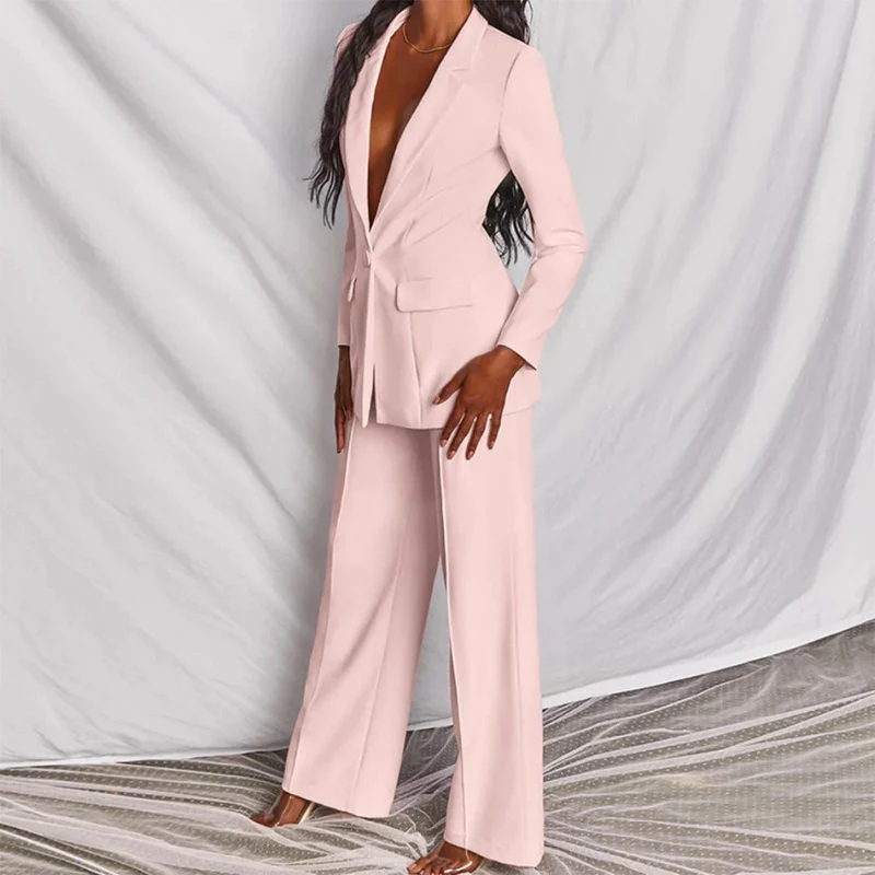 Elizabeth | Elegantes Zweiteiliges Blazer und Hosen-Set Für Damen