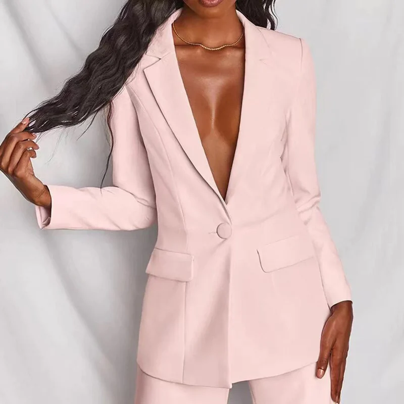 Elizabeth | Elegantes Zweiteiliges Blazer und Hosen-Set Für Damen