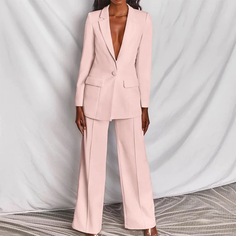 Elizabeth | Elegantes Zweiteiliges Blazer und Hosen-Set Für Damen