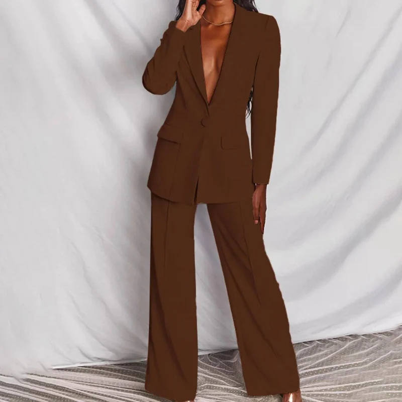 Elizabeth | Elegantes Zweiteiliges Blazer und Hosen-Set Für Damen