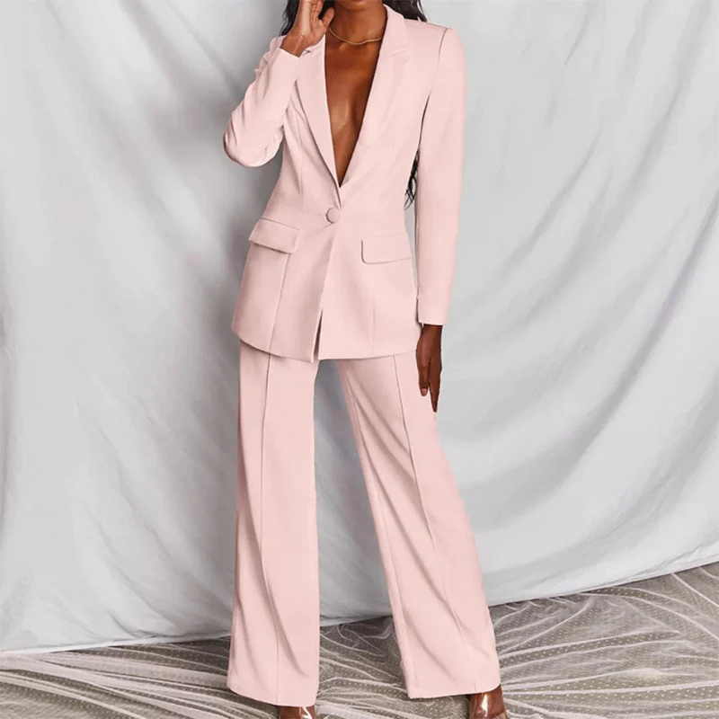 Elizabeth | Elegantes Zweiteiliges Blazer und Hosen-Set Für Damen