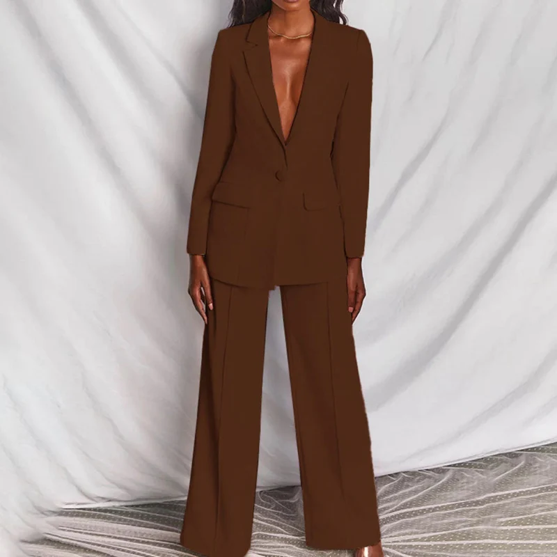 Elizabeth | Elegantes Zweiteiliges Blazer und Hosen-Set Für Damen