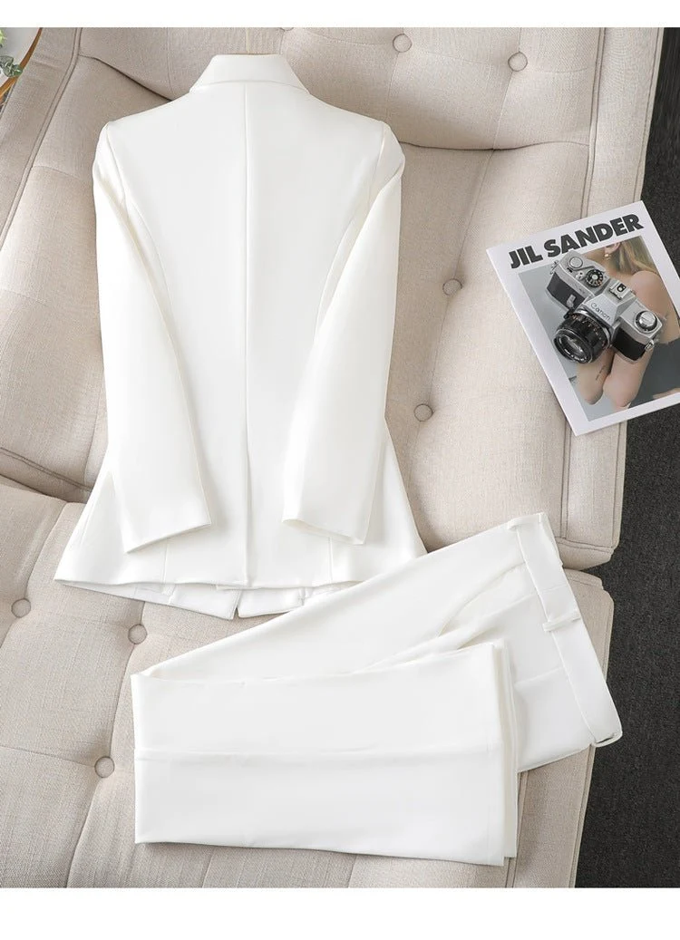 Valentina | Elegantes Und Vielseitiges Blazer-Hosen-Set