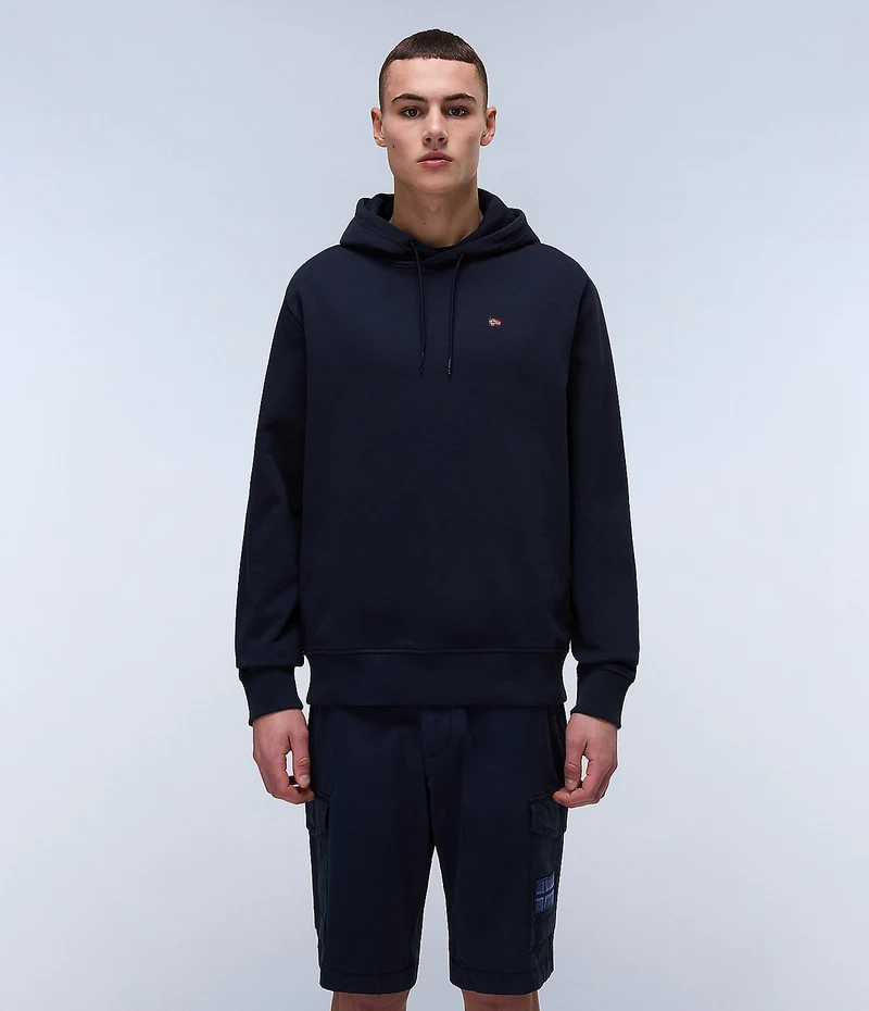 Napapijri Balis Sommer-Kapuzenpullover für Herren – Marineblau