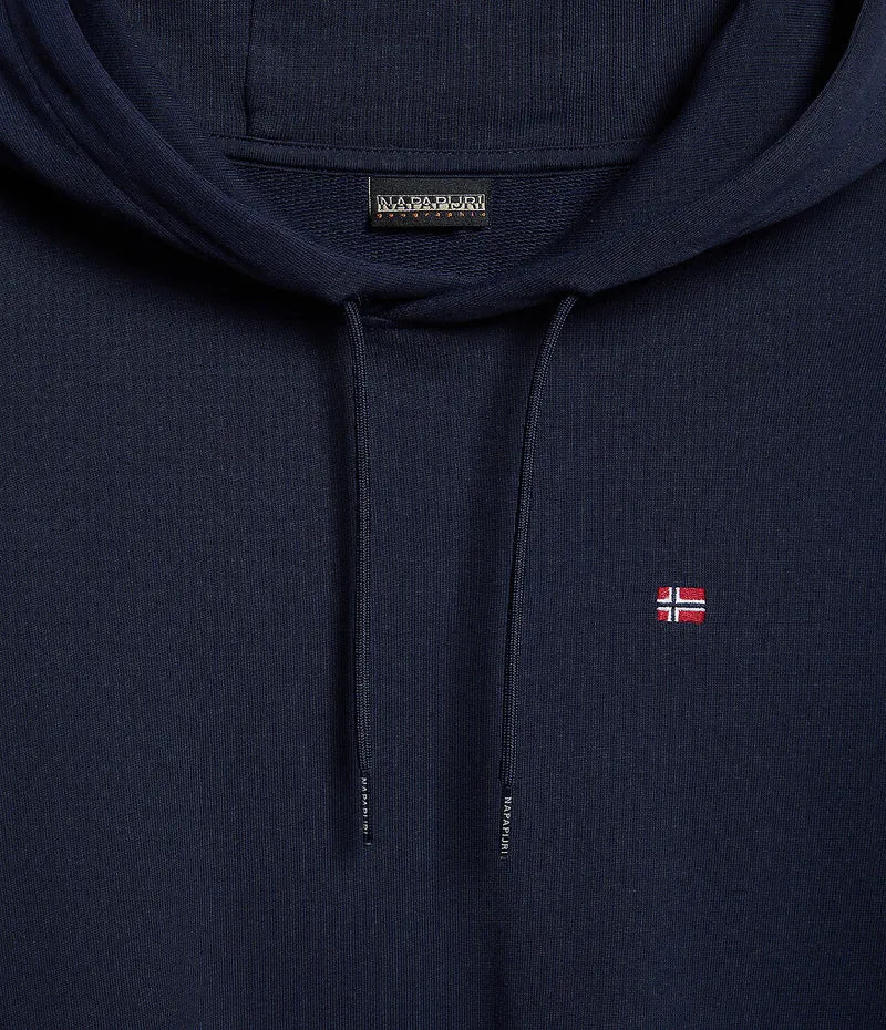 Napapijri Balis Sommer-Kapuzenpullover für Herren – Marineblau