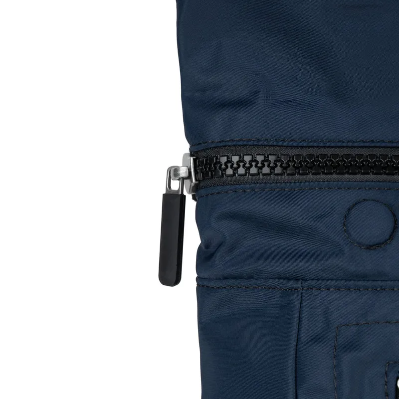 ROKA Black Label Camden P Tasche aus recyceltem Nylon - Mitternacht