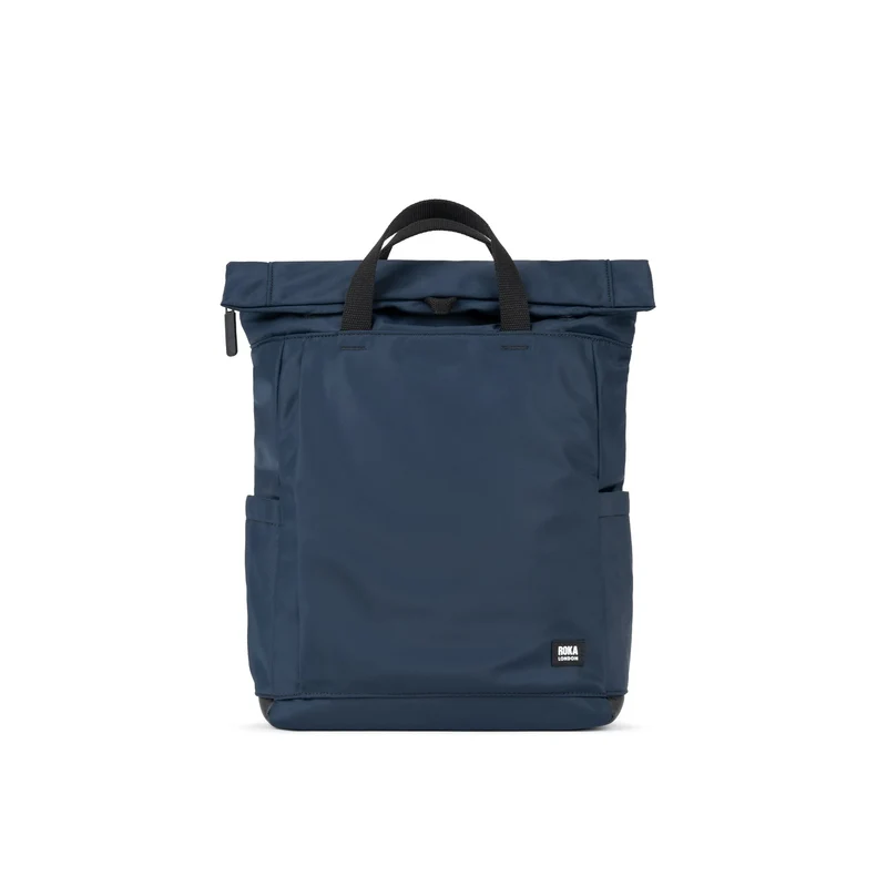 ROKA Black Label Camden J Tasche aus recyceltem Nylon - Mitternacht
