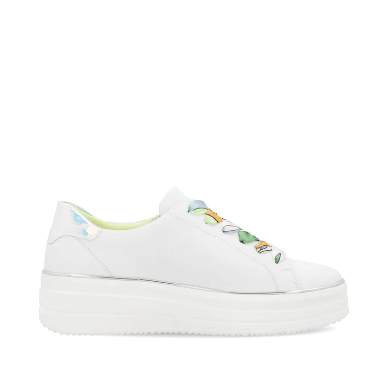 Remonte Leder-Sneakers für Damen - Weiß