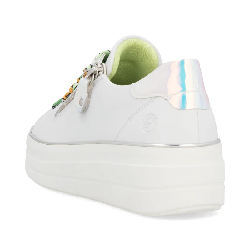 Remonte Leder-Sneakers für Damen - Weiß