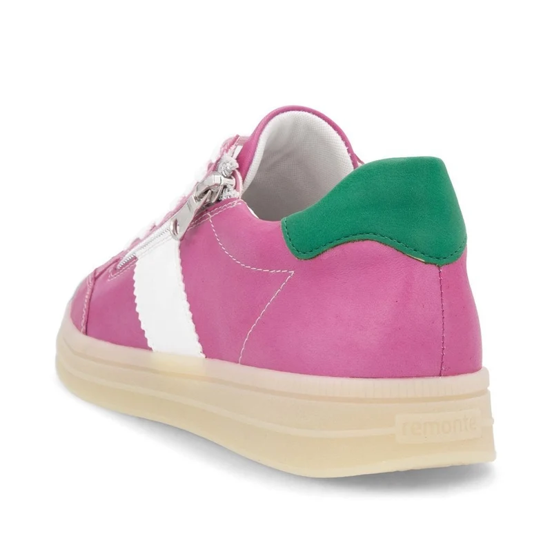 Remonte Leder-Sneakers für Damen - Rosa