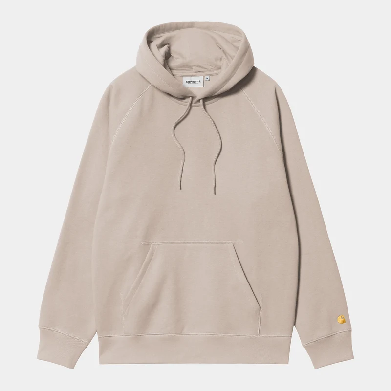 Carhartt WIP Herren Chase Hoodie - Dunkelbeige