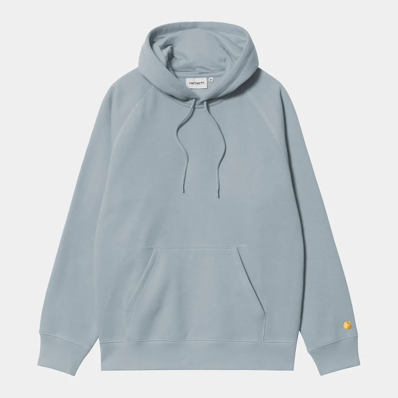 Carhartt WIP Herren Chase Hoodie - Frosted Blue